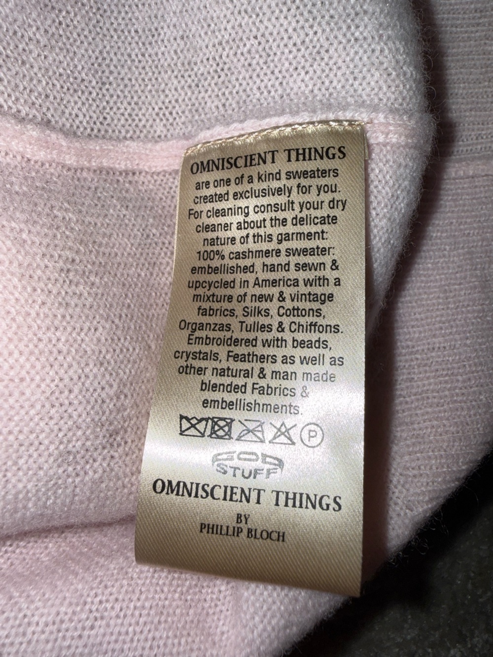 Omniscient Things Crewneck NWT - Picture 5 of 5